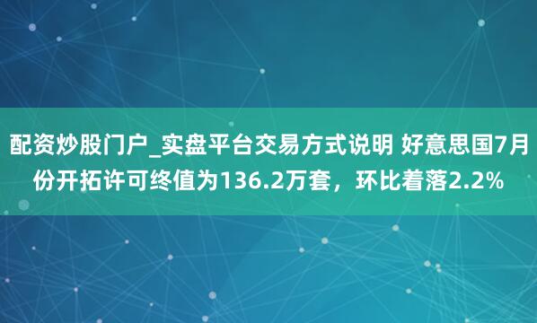 配资炒股门户_实盘平台交易方式说明 好意思国7月份开拓许可终值为136.2万套，环比着落2.2%