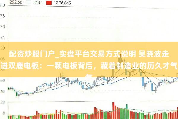 配资炒股门户_实盘平台交易方式说明 吴晓波走进双鹿电板：一颗电板背后，藏着制造业的历久才气